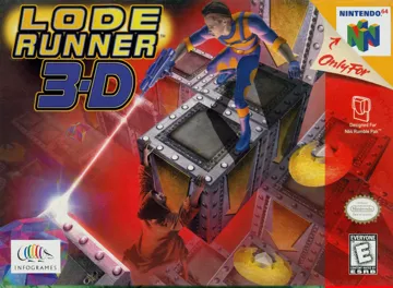 Lode Runner 3-D (USA) box cover front